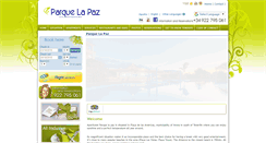 Desktop Screenshot of parquelapaz.com